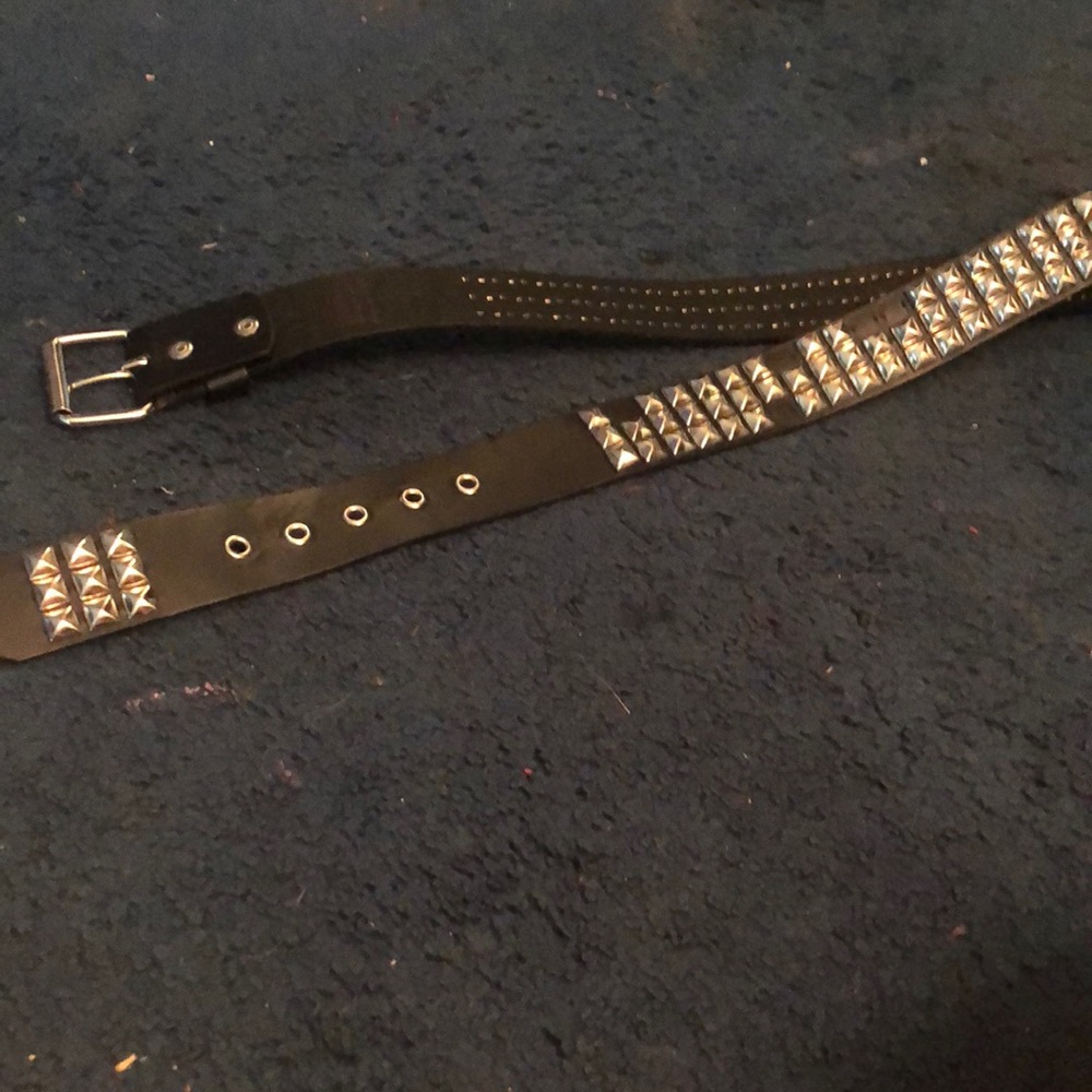 Emo stud belt